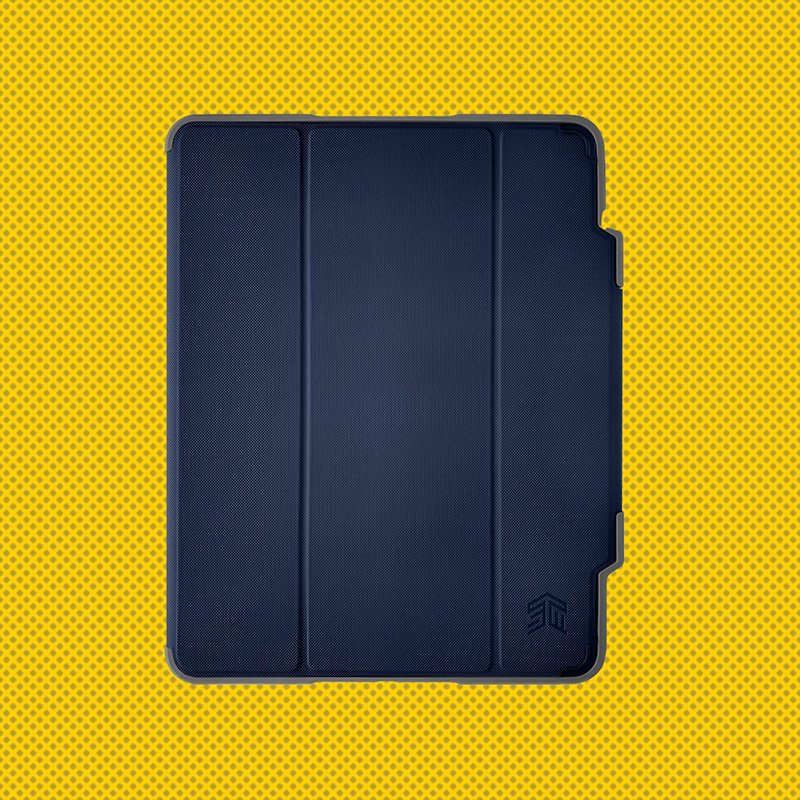 STM Dux Plus Apple iPad 10.9 2022 (10 gen) MIL-STD-810G Pencil charger (Midnight Blue)