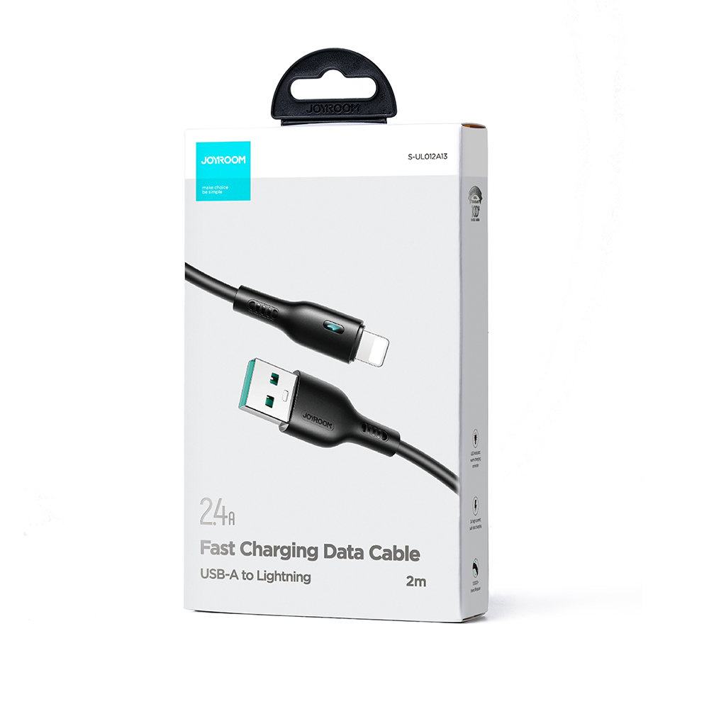 Joyroom S-UL012A13 USB-A/Lightning Cable 2.4A 2m black