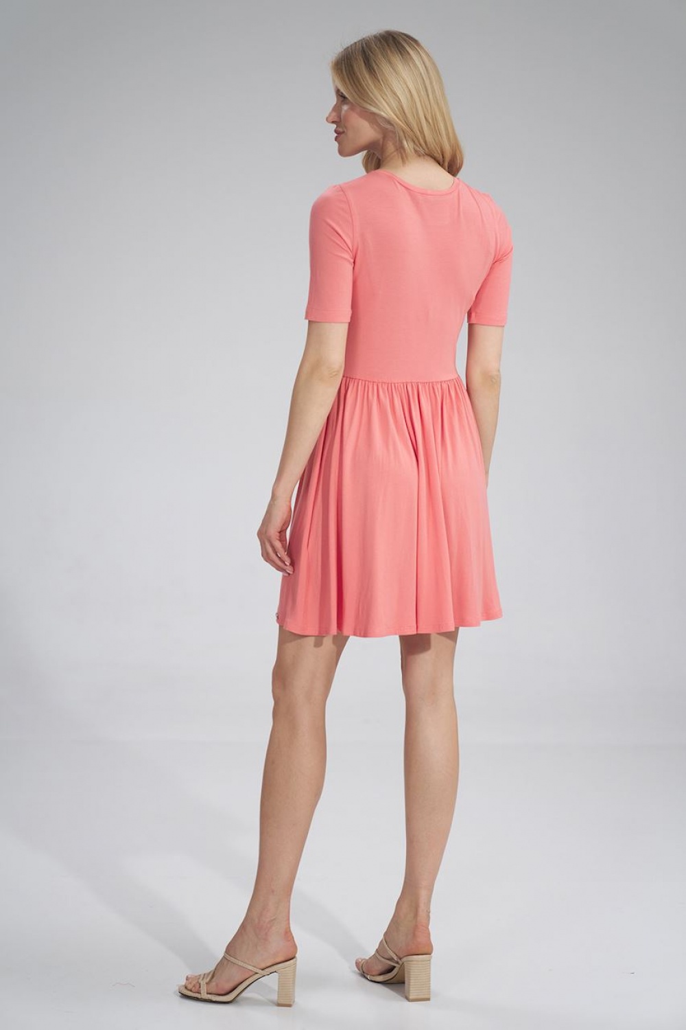 Sukienka Model M751 Coral - Figl Różowy Damska