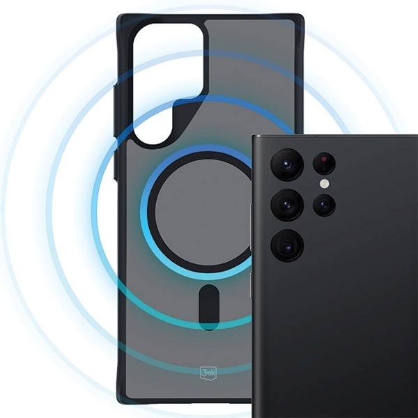 3MK MagCase Smoke Samsung Galaxy S22 Ultra 5G