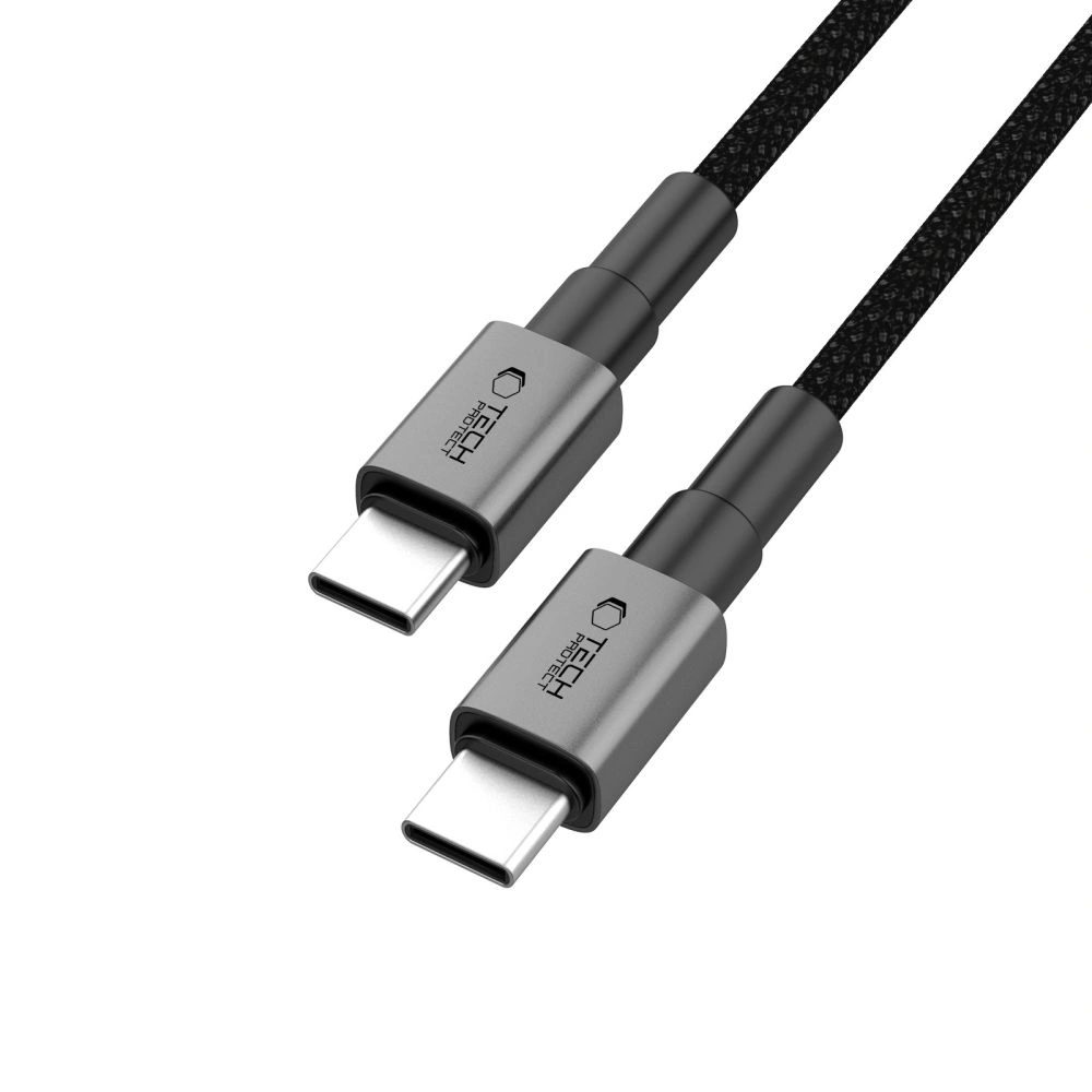 Tech-Protect Ultraboost DNA USB-C / USB-C Cable PD100W/5A 200cm Iron Grey