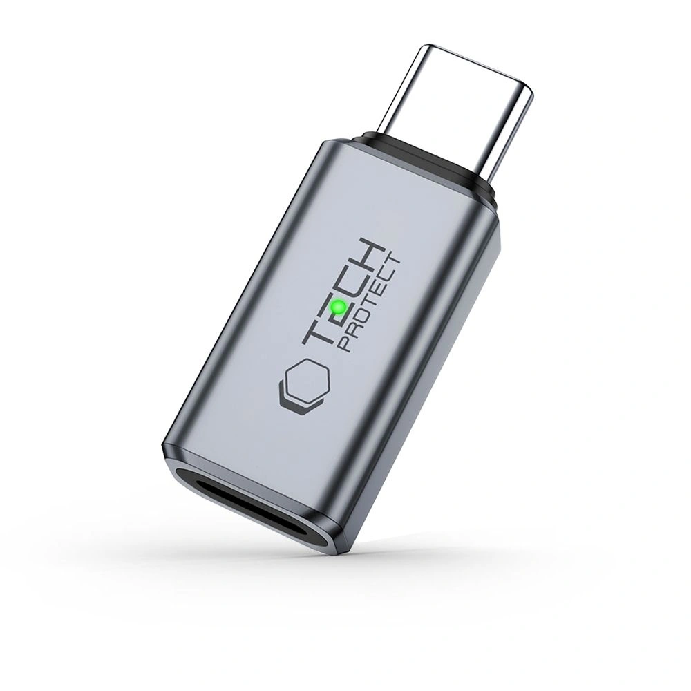 Tech-Protect Ultraboost Audio Adapter USB-C / Lightning Grey