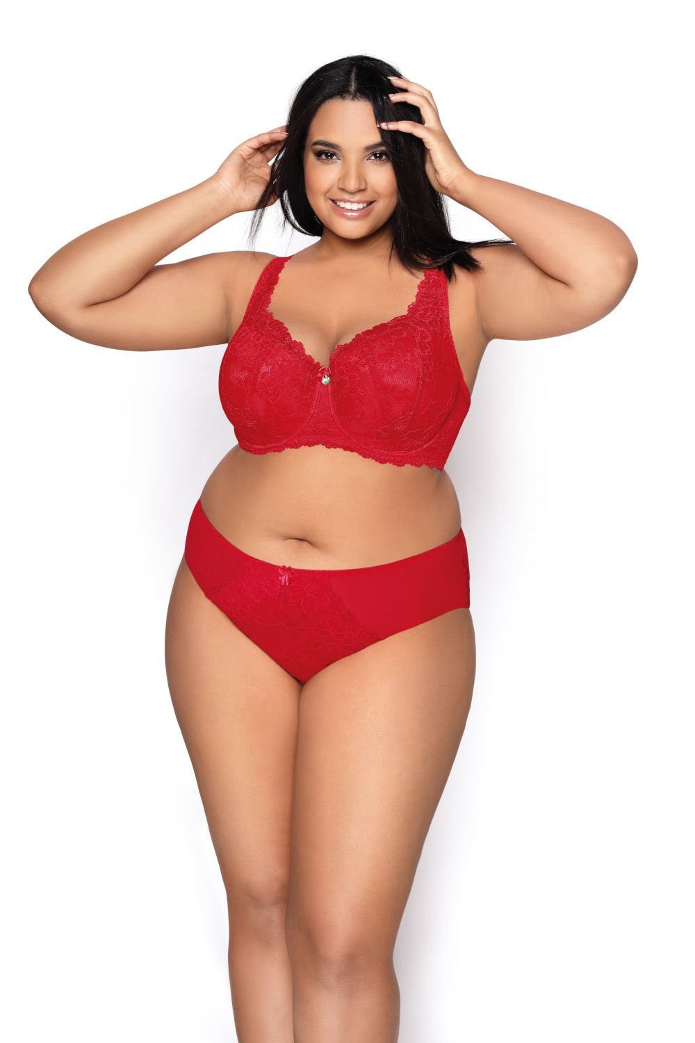  Panties model 204148 Mat  red