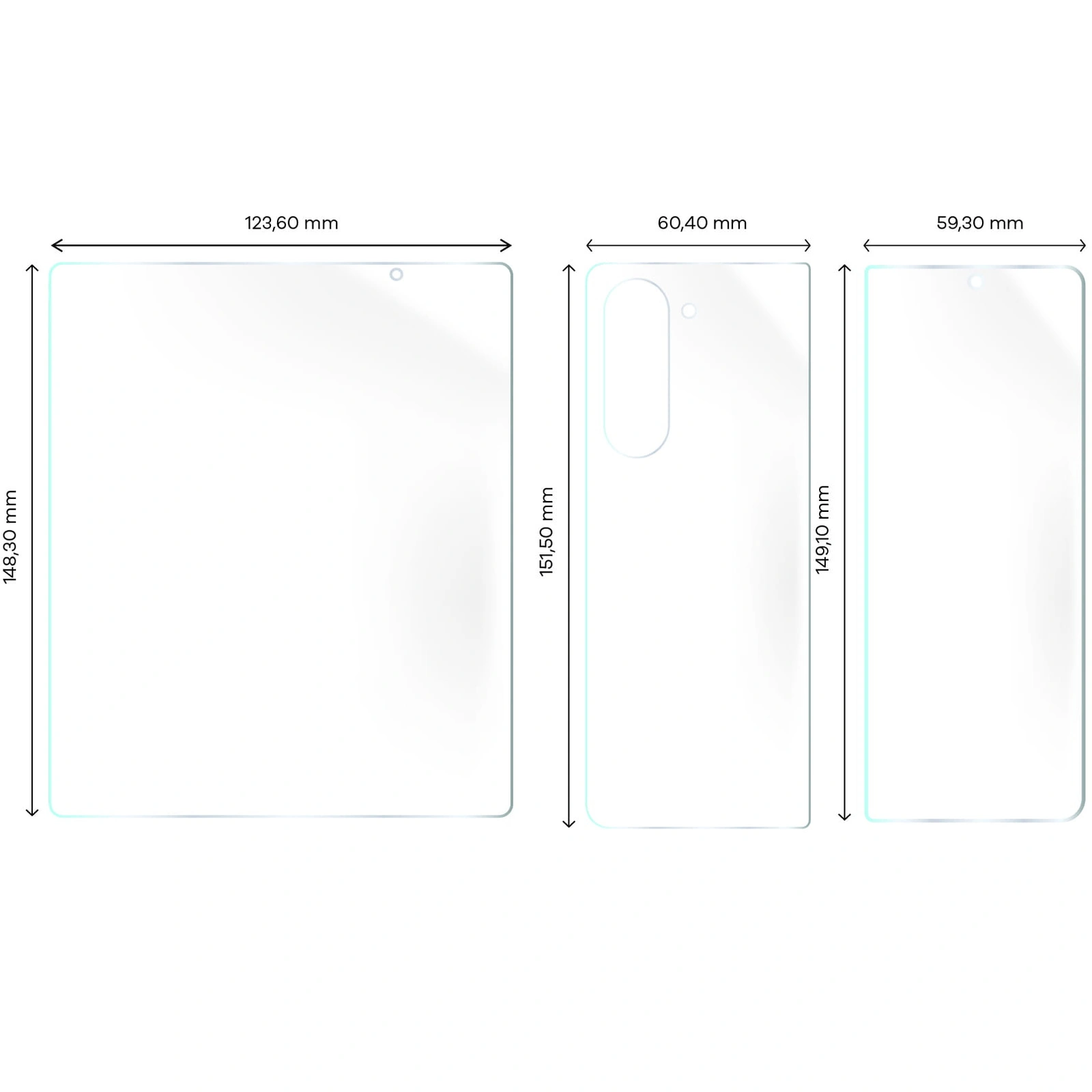 Bizon Glass Hydrogel Samsung Galaxy Z Fold5