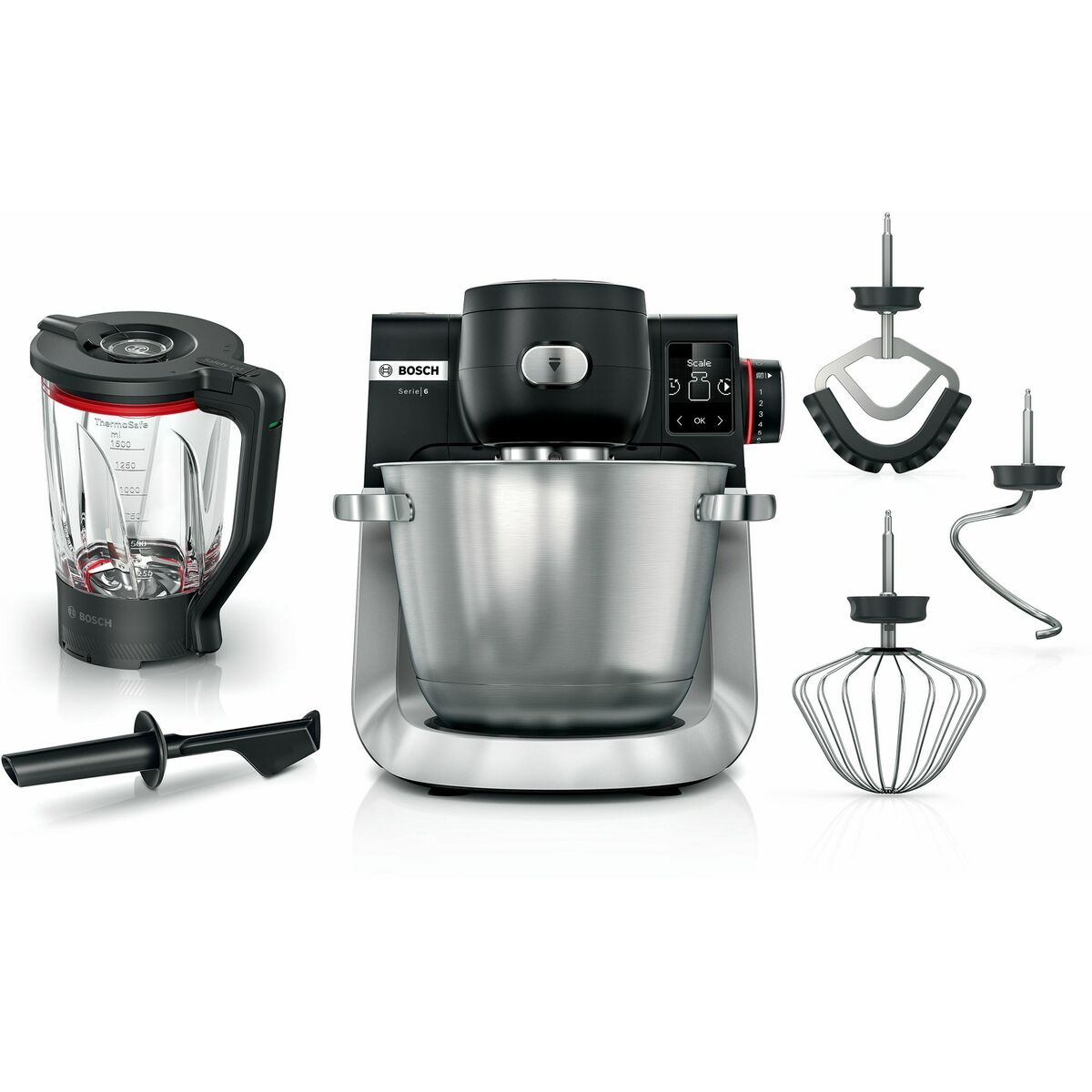 Food Processor BOSCH MUMS6ZS17 Black 1600 W 5,5 L Food Processor BOSCH MUMS6ZS17 Black 1600 W 5,5 L