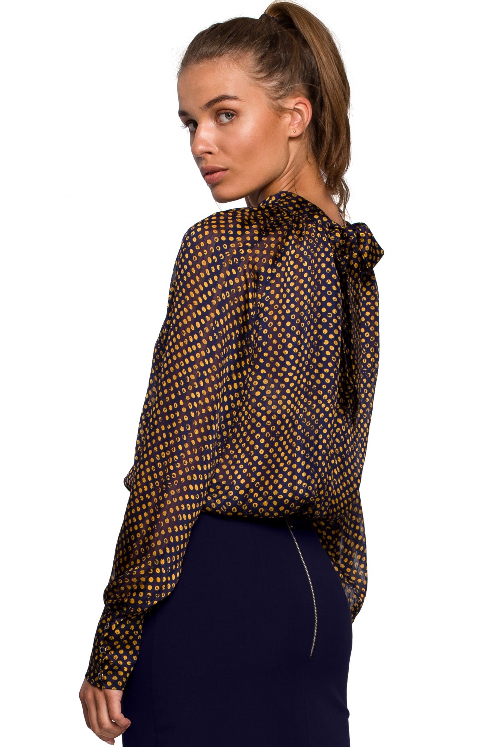  Blouse model 149249 Stylove  brown