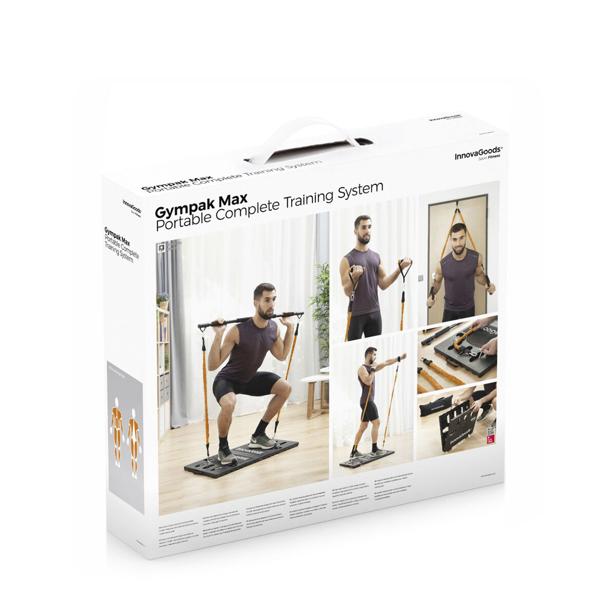 Integriertes tragbares Trainingssystem mit Übungsanleitung Gympak Max InnovaGoods Integriertes tragbares Trainingssystem mit Übungsanleitung Gympak Max InnovaGoods