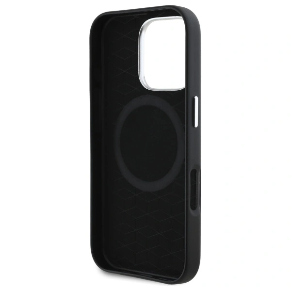 BMW BMHMP16L23PMWK Apple iPhone 16 Pro hardcase M Smooth Full Wrapped Metal MagSafe black