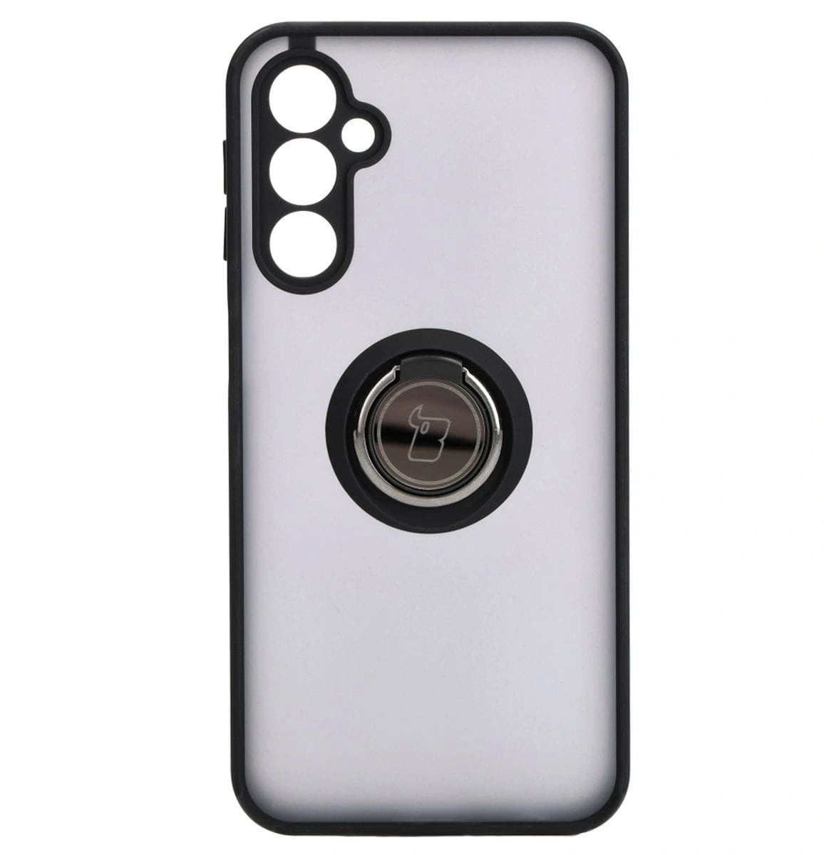Bizon Case Hybrid Ring Samsung Galaxy M34 5G smoky with a black frame