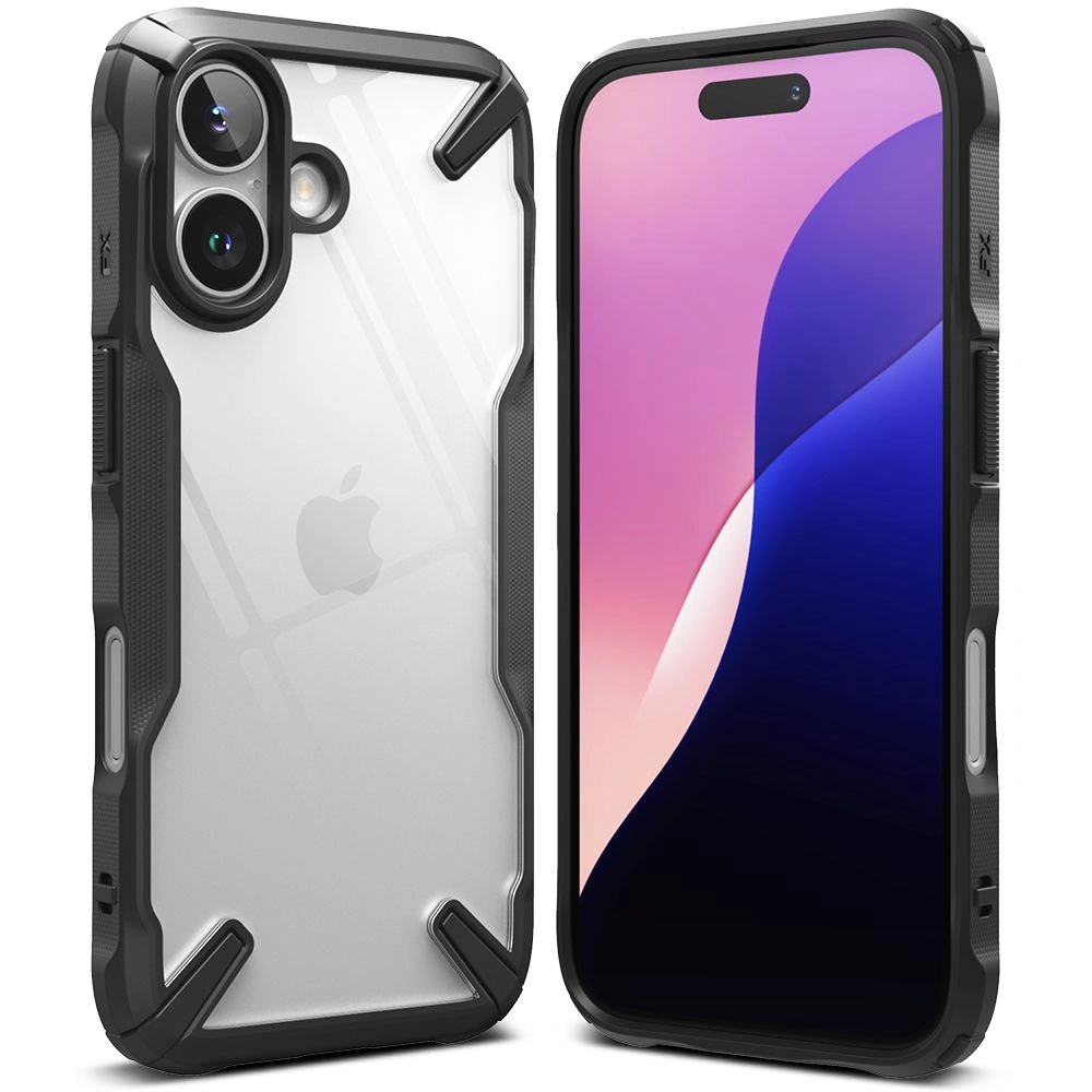 Case Ringke Fusion-X Apple iPhone 16 Black