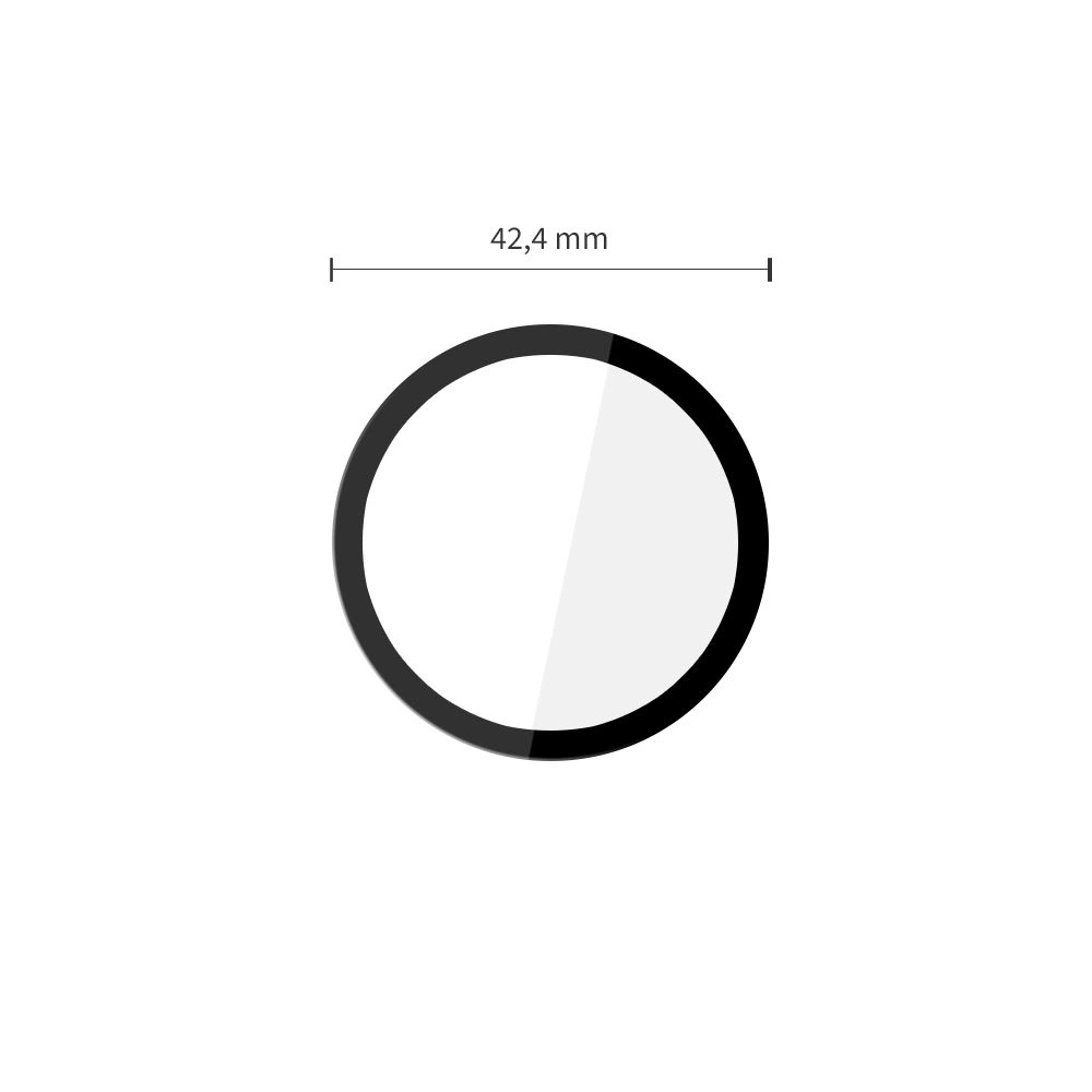 Szkło hybrydowe Tech-Protect Glass Flex+ do Garmin Venu 4 45mm Black [2 PACK]