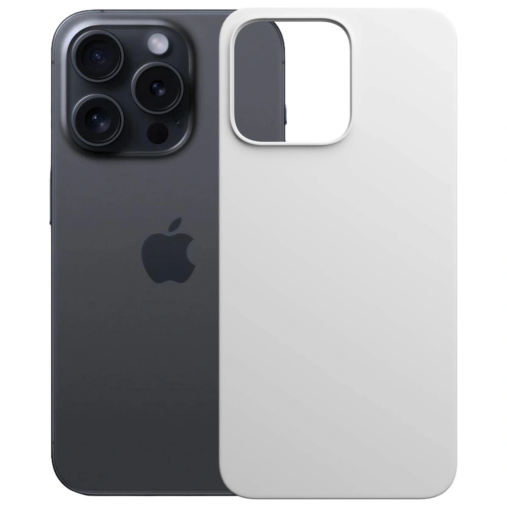 Etui 3MK Hardy MagSilicone do Apple iPhone 13 Pro srebrny