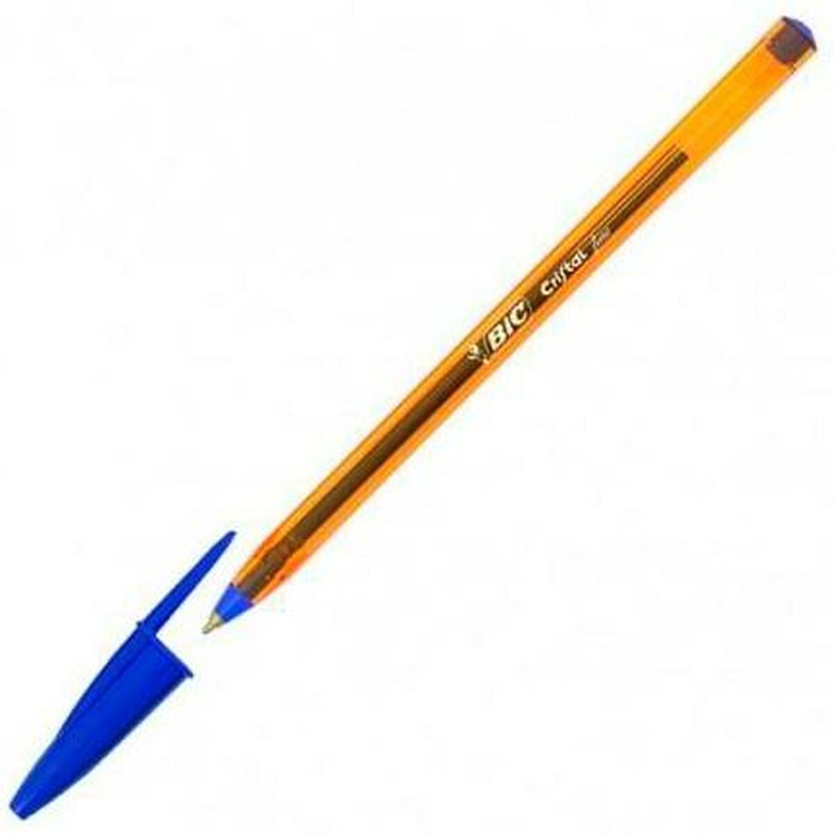 Pióro Bic Cristal Fine Niebieski 0,3 mm (50 Sztuk)
