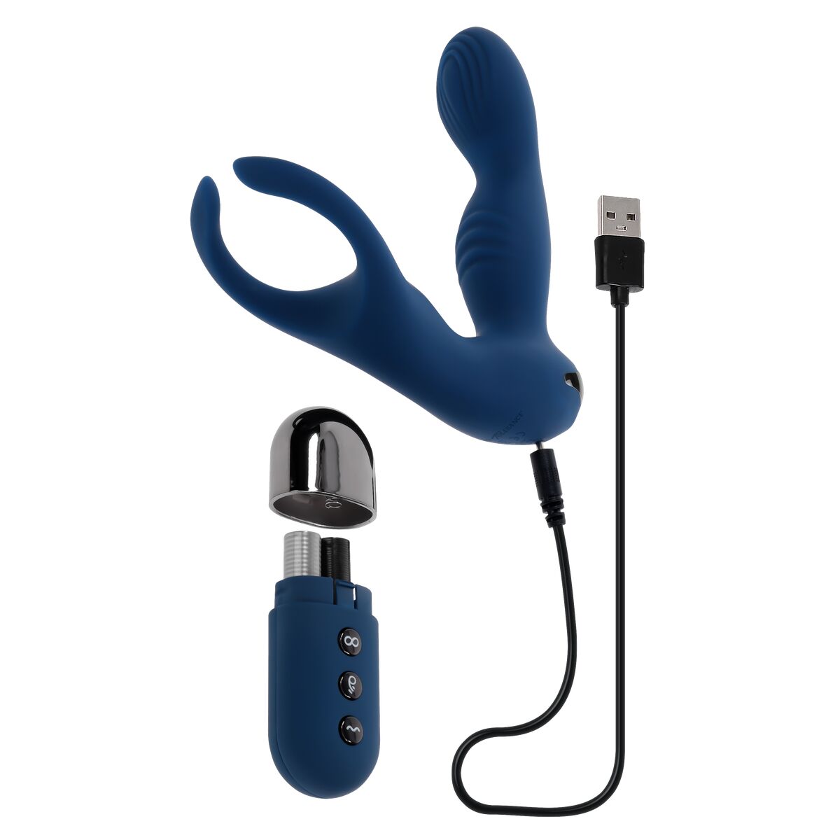Anal Vibrator Evolved Zero Tolerance Blue Anal Vibrator Evolved Zero Tolerance Blue