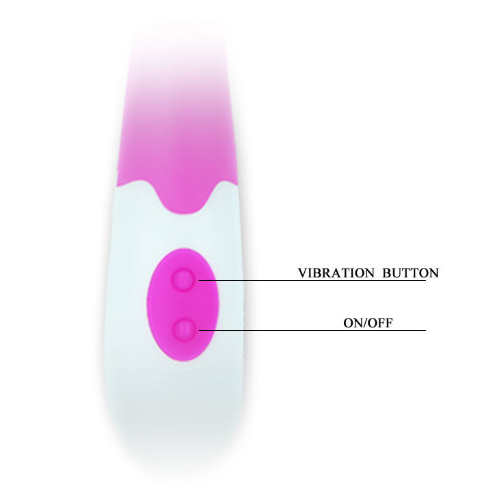 PRETTY LOVE BISHOP VIBRATOR PURPLE