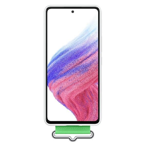 Samsung Galaxy A53 5G EF-GA536TW white Silicone Cover Strap