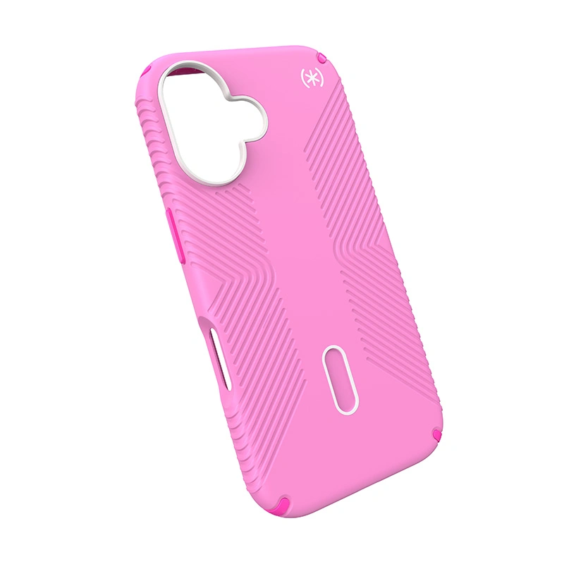 Case Speck Presidio2 Grip ClickLock & MagSafe Apple iPhone 16 (True Pink / Shocking Pink / White)