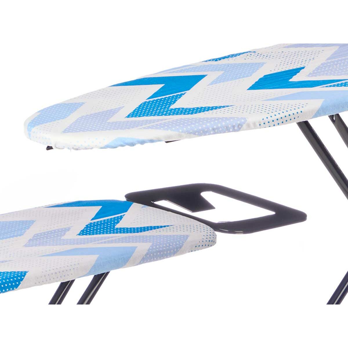 Ironing board Kipit 18359-02 CB-220 Blue White Polyester Cotton (4 Units)