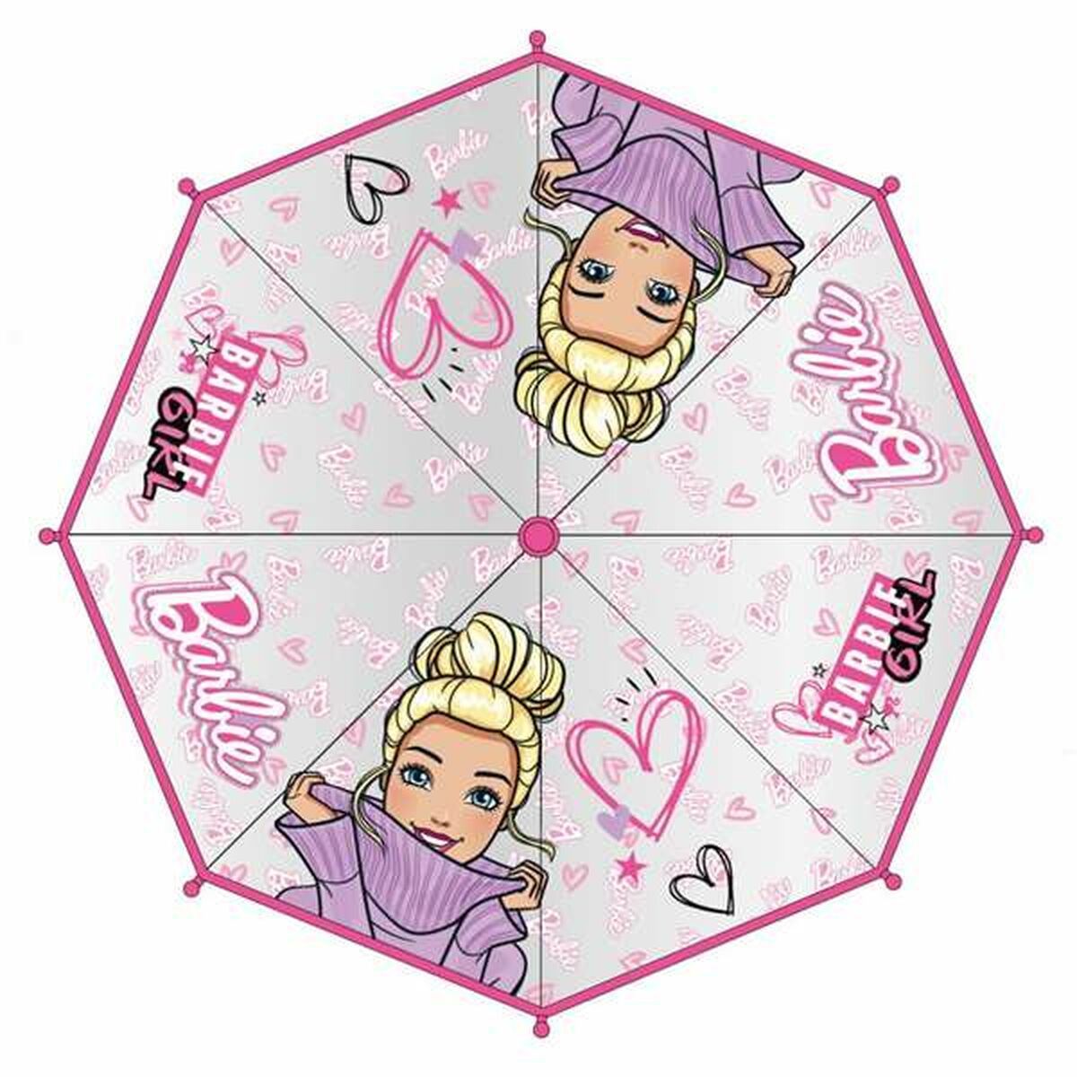 Umbrella Barbie Pink PoE 45 cm