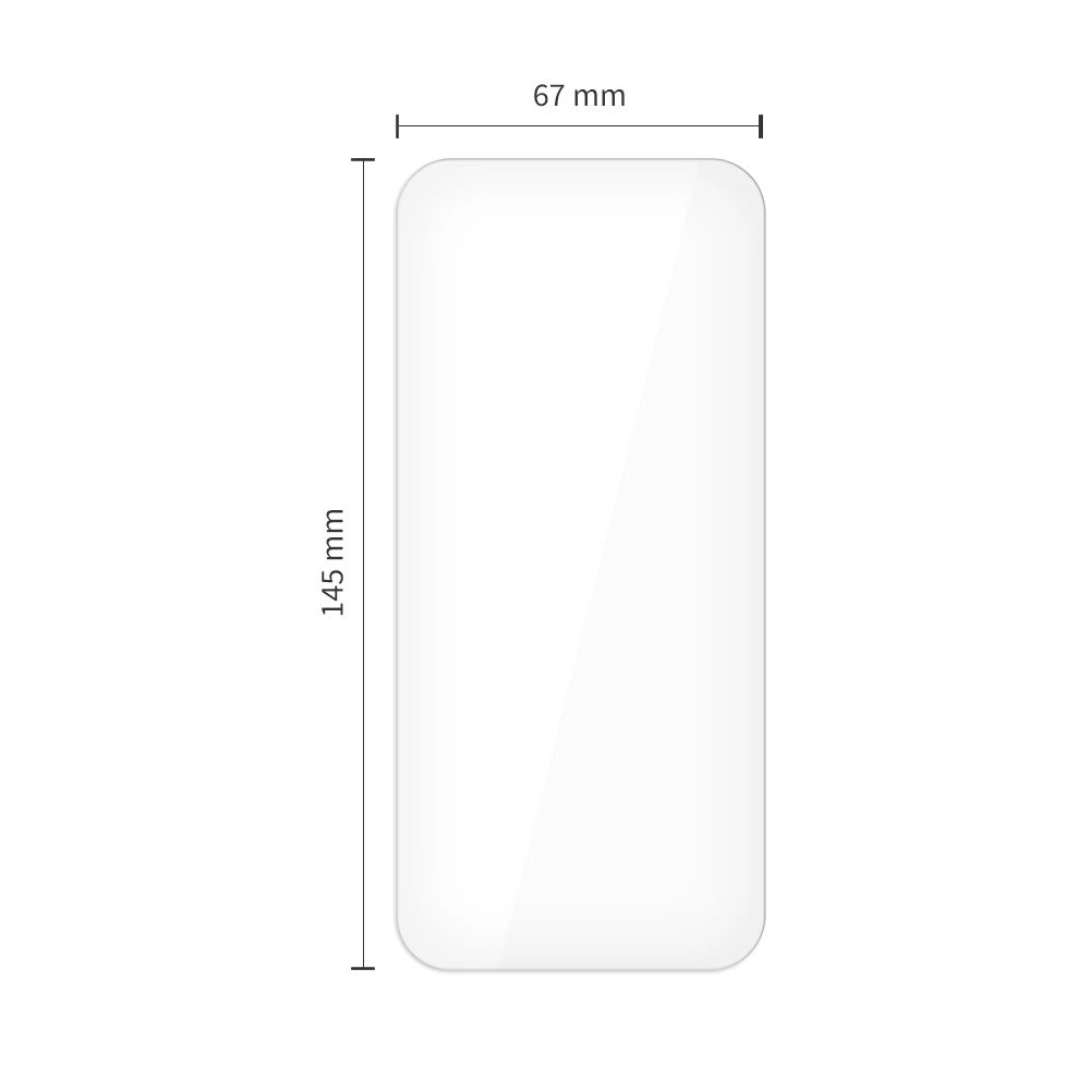 Szkło hartowane Tech-protect Easy Set+ do Apple iPhone 17 Clear [3 PACK]