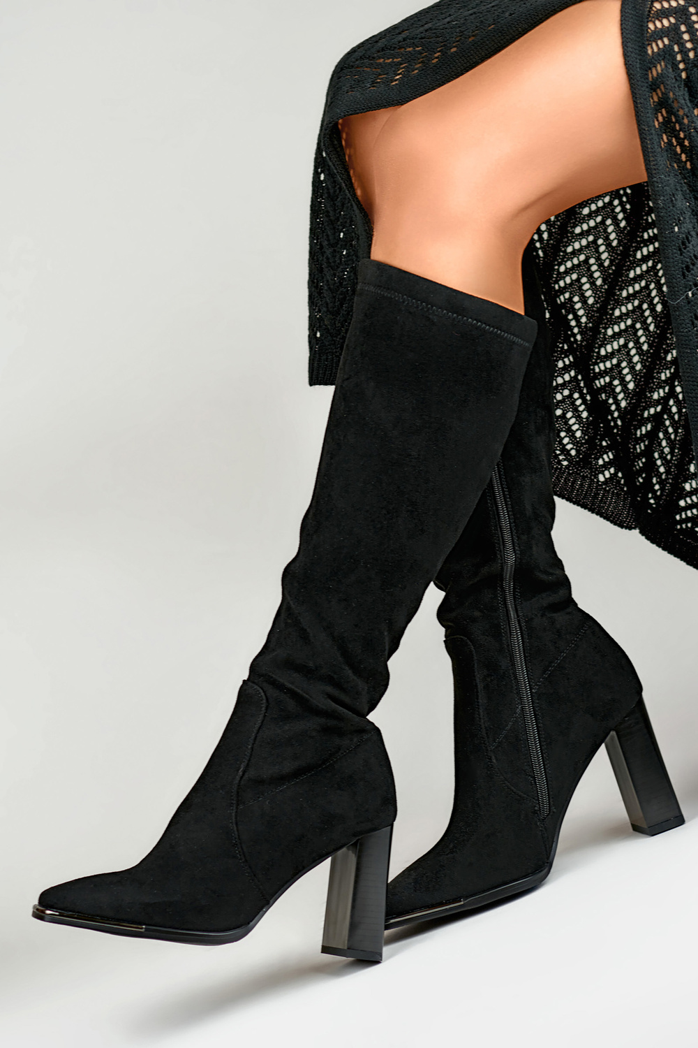  Heel boots model 186038 PRIMO  black