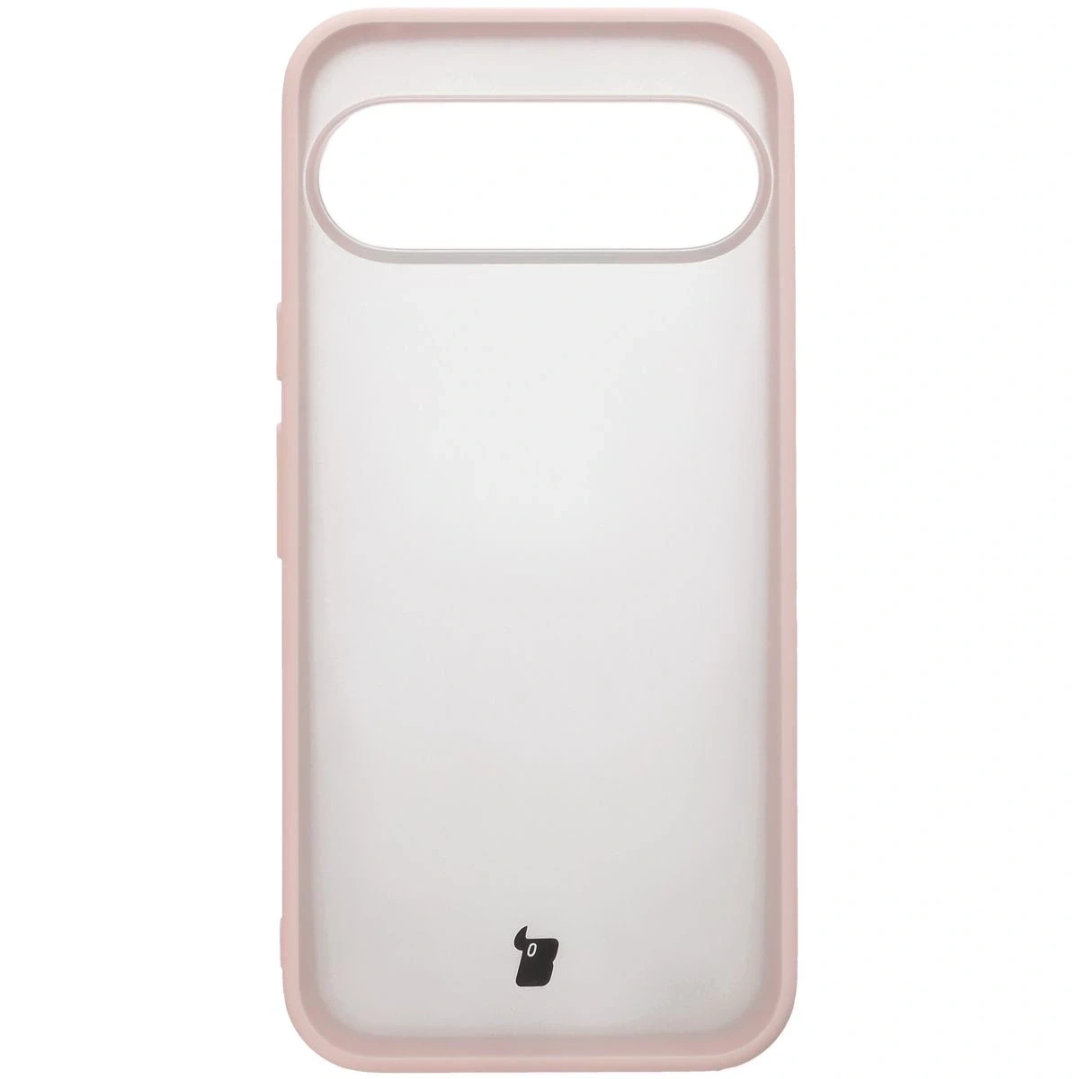 Etui Bizon Case Angelo do Google Pixel 10 Pro XL półprzezroczyste z różową ramką