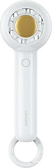 USAMS Hand Fan Mini 1200mAh Candy Series white ZB251FS01 (US-ZB251)