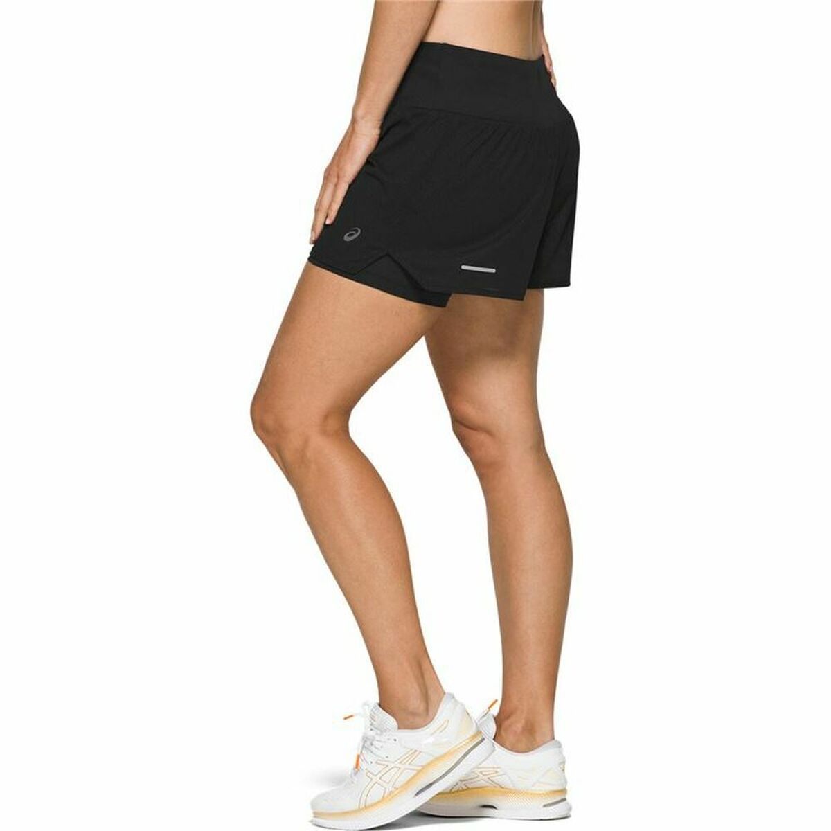 Sports Shorts for Women Asics Ventilate 2-N-1 Black