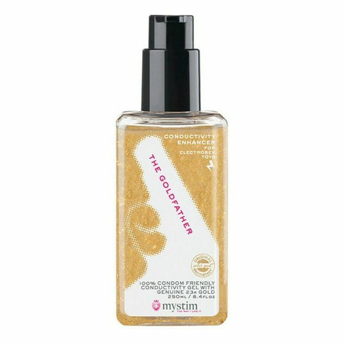 Slide Waterbased Lubricant Mystim The Goldfather Conductive