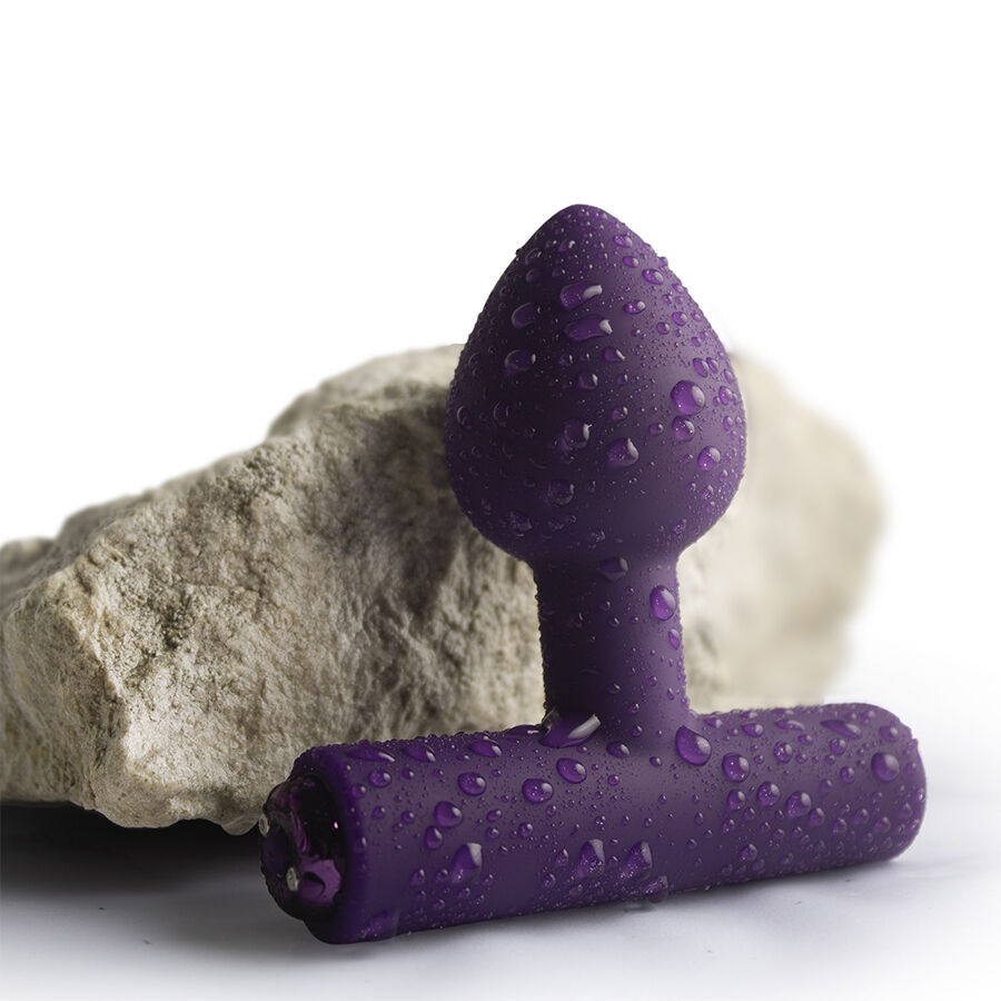 ROCKS-OFF - NOVA ASTRYX RECHARGEABLE PREMIUM & POWERFUL ANAL PLUG 16 FUNCTION PURPLE
