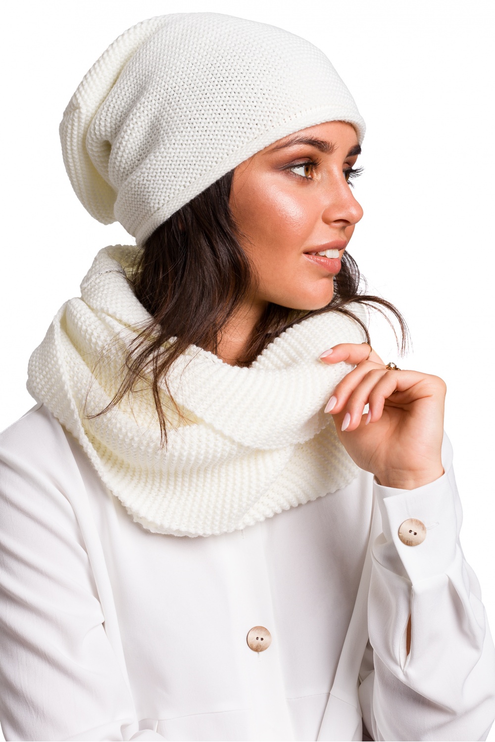  Cap model 136399 BE Knit  beige