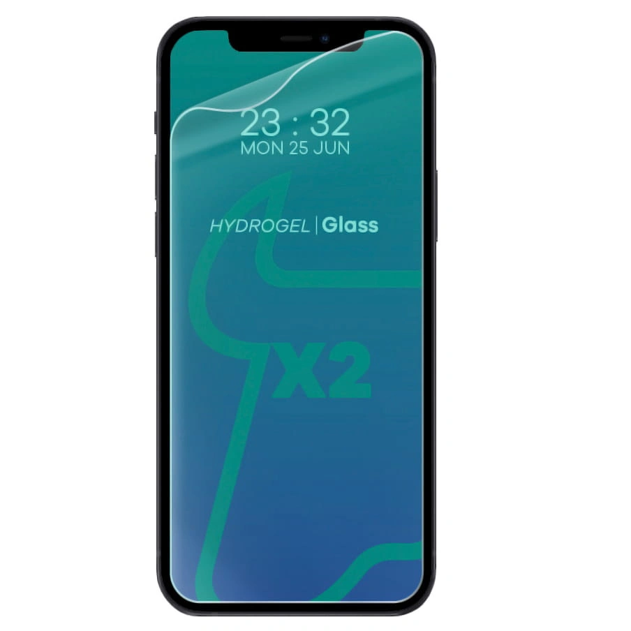Bizon Glass Hydrogel Apple iPhone 12 / 12 Pro [2 PACK]