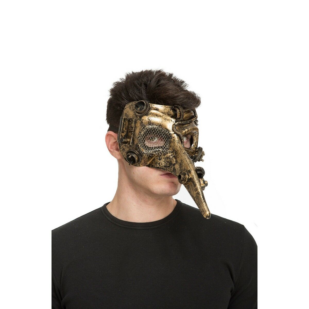 Mask My Other Me Copper Steampunk