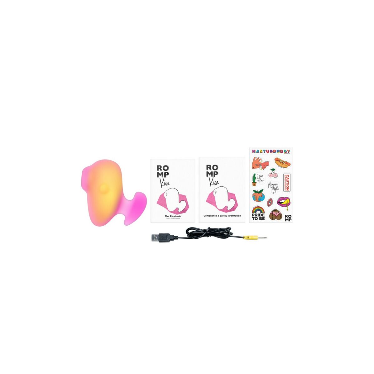 Clitoris Suction Stimulator Romp Pink Clitoris Suction Stimulator Romp Pink