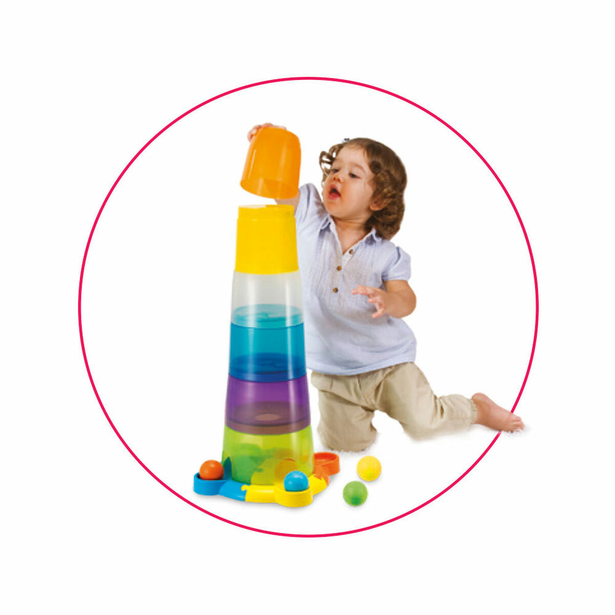 Klocki Segmentowe Winfun 23 x 61 x 23 cm 4 Sztuk