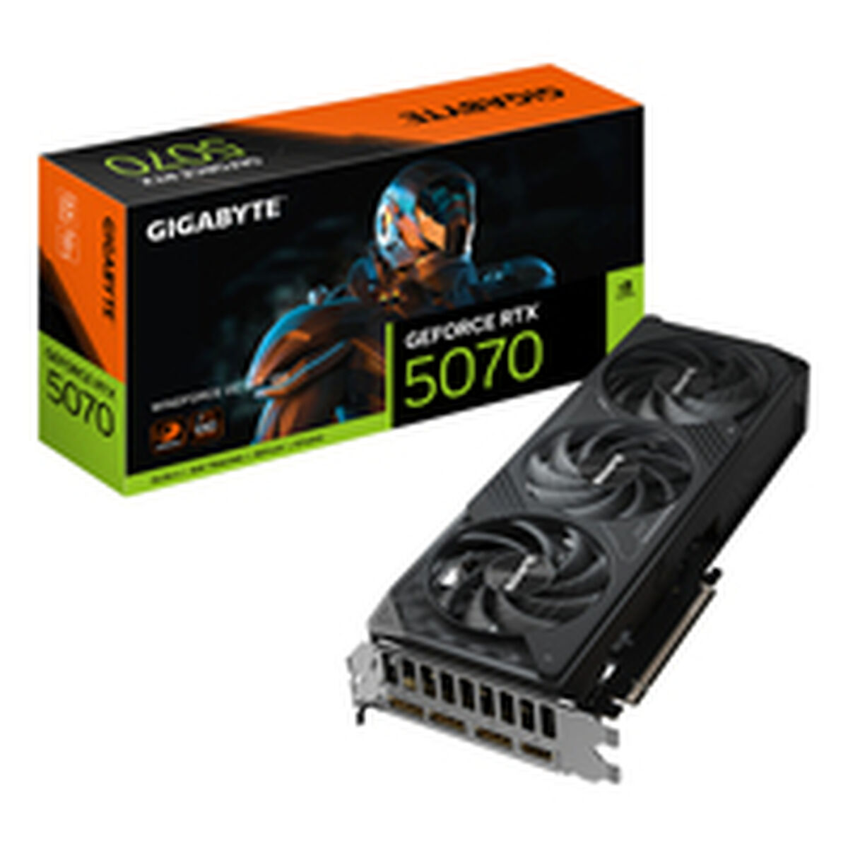 Graphics card Gigabyte 9VN5070WO-00-G10 nvidia geforce rtx 5070 12 GB GDDR6 Graphics card Gigabyte 9VN5070WO-00-G10 nvidia geforce rtx 5070 12 GB GDDR6
