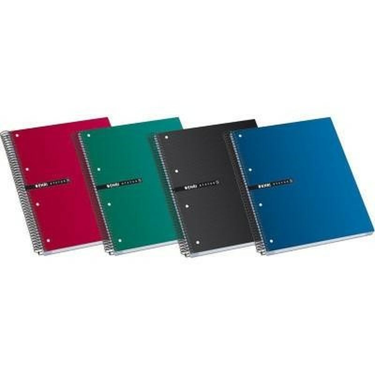 Set of exercise books ENRI A5 Multicolour 4 Pieces 160 Sheets