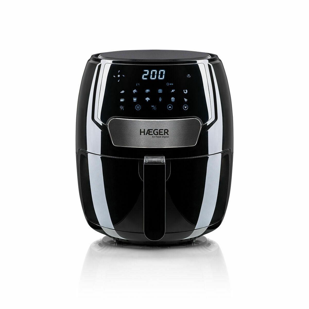 No-Oil Fryer Haeger AF-D37.003A 1500 W 3,7 L Black