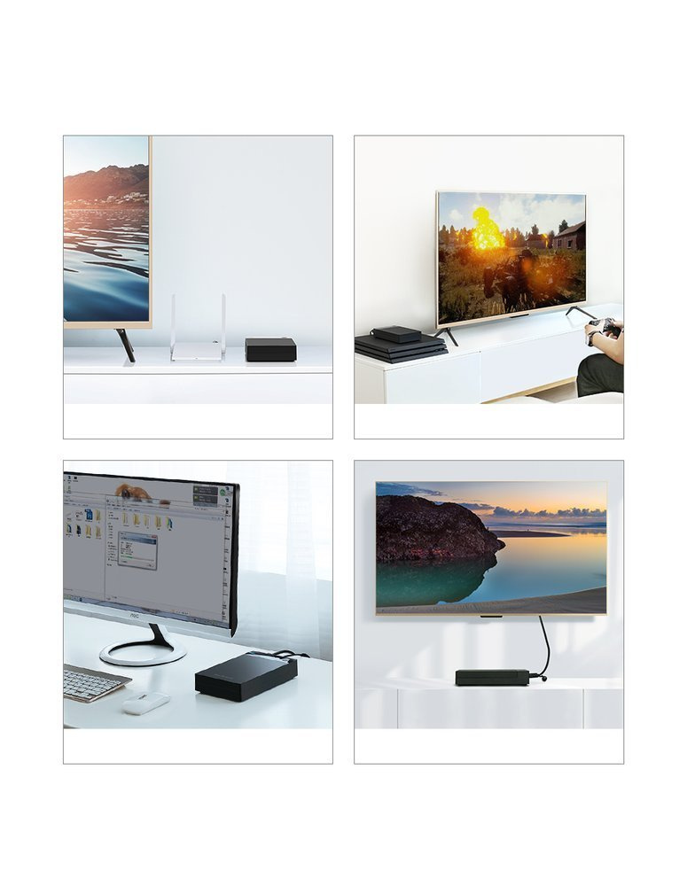 UGREEN HDD SATA 3.5 inch HDD enclosure USB 3.0 black