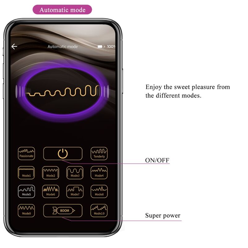 PRETTY LOVE - DOREEN PURPLE RECHARGEABLE VIBRATING EGG PRETTY LOVE - DOREEN PURPLE RECHARGEABLE VIBRATING EGG