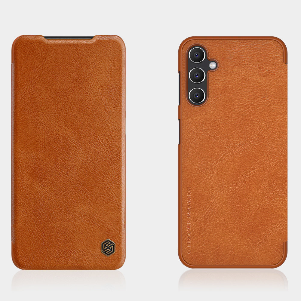 Nillkin Qin Leather Samsung Galaxy A14 5G brown