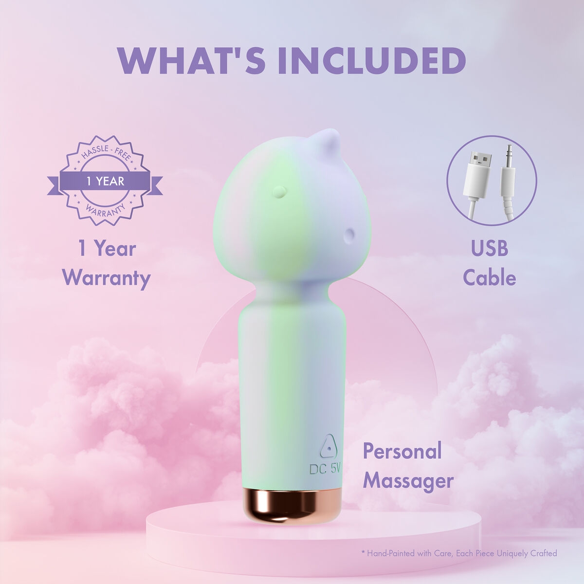 Massager Blush Play with me Multicolour Massager Blush Play with me Multicolour