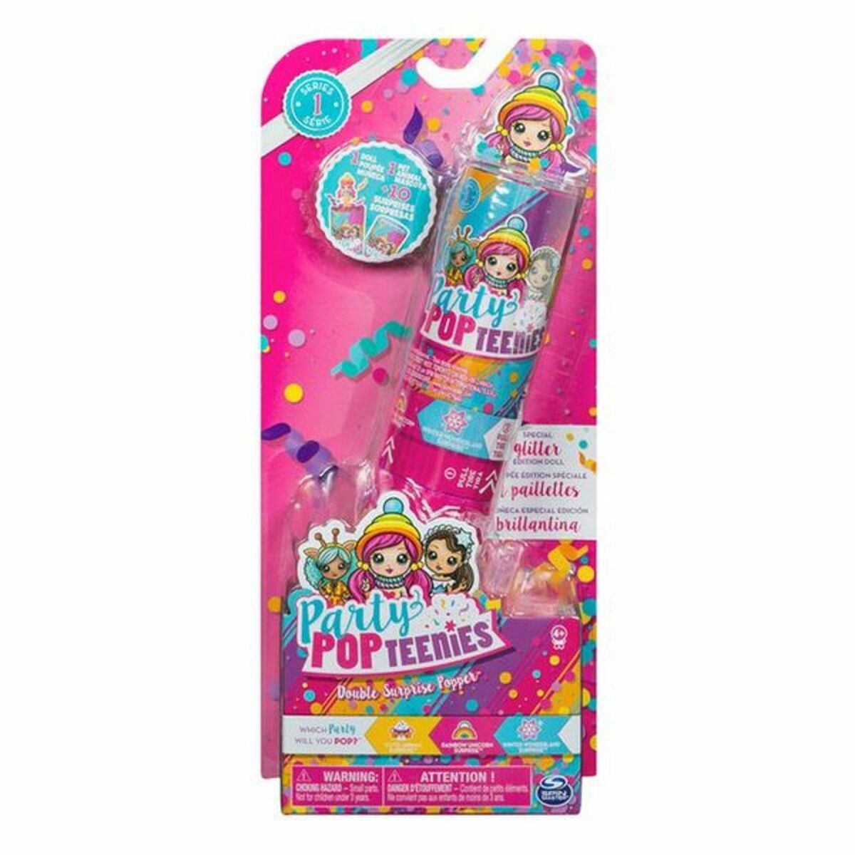 Doll Party Popteenies Double Surprise Bizak 115178