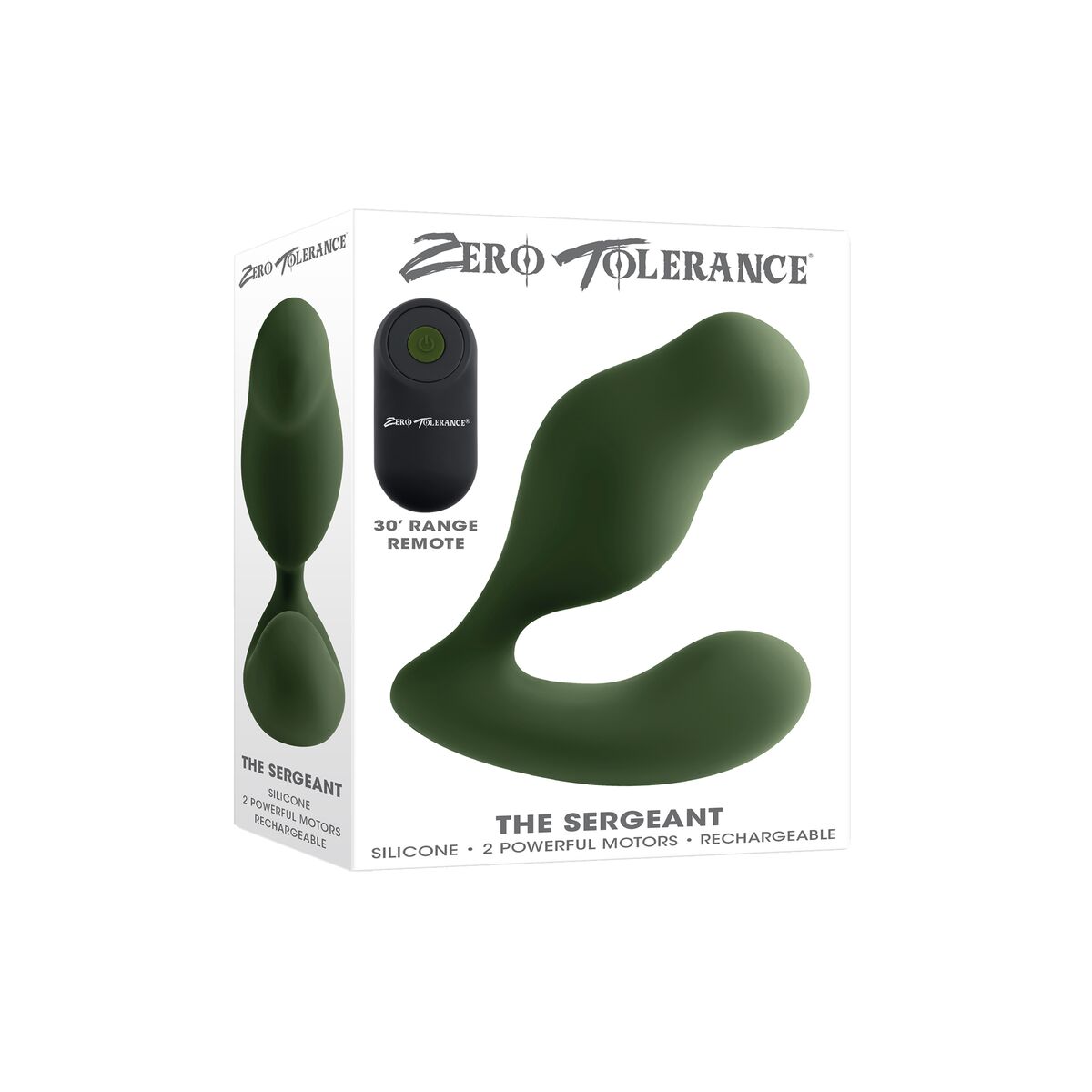 Anal Vibrator Zero Tolerance Green Anal Vibrator Zero Tolerance Green