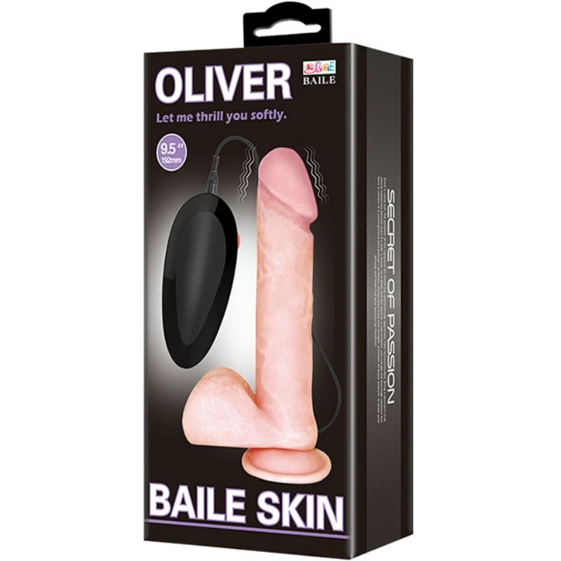 PRETTY LOVE OLIVER REALISTIC VIBRATING DILDO