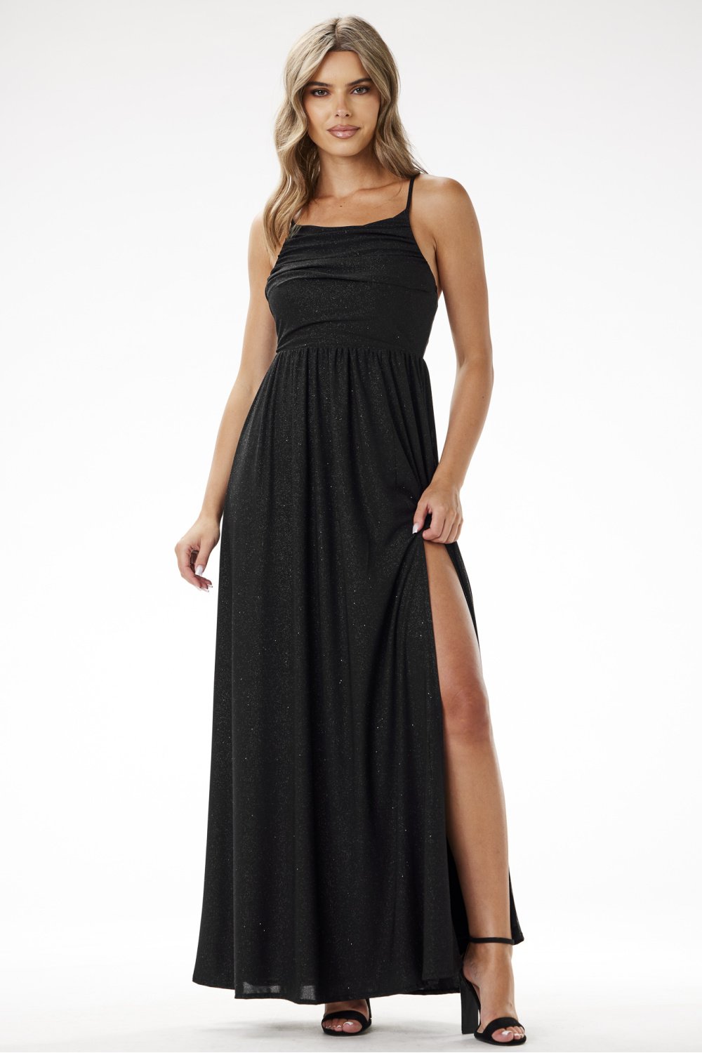  Long dress model 204264 awama  black