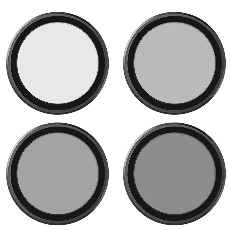 TELESIN CPL/ND8/ND16/ND32 Filter DJI Osmo Action 3 [4 PACK]