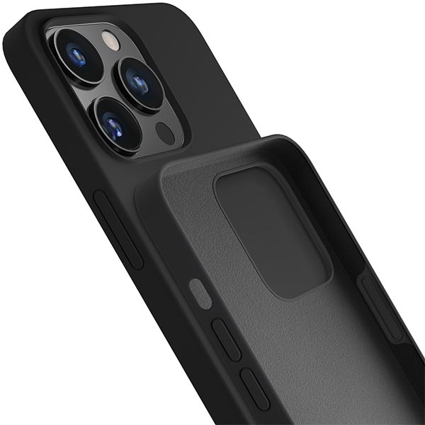 Case 3MK Silicone Case Apple iPhone 13 Pro black/black