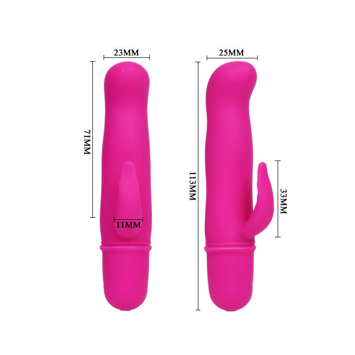 PRETTY LOVE FLIRTATION - BLITHE VIBRATOR WITH CLIT STIMULATION