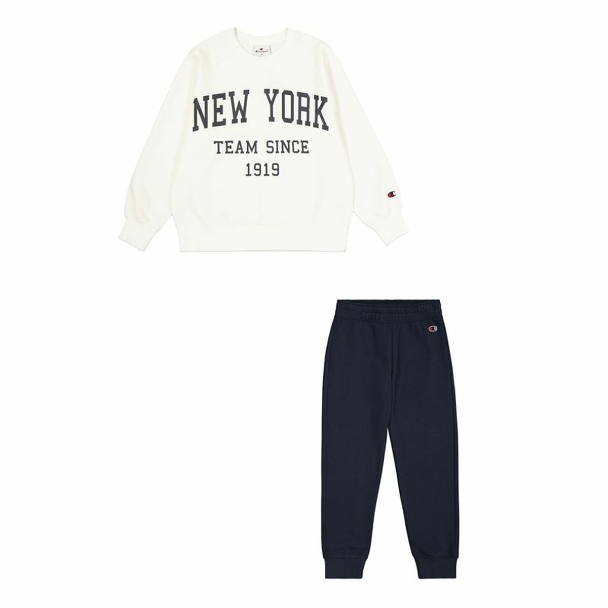 Adult's Sports Outfit Champion White 2 Pieces